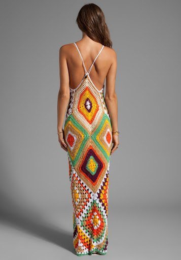 3 2 Crochet Maxi Dress