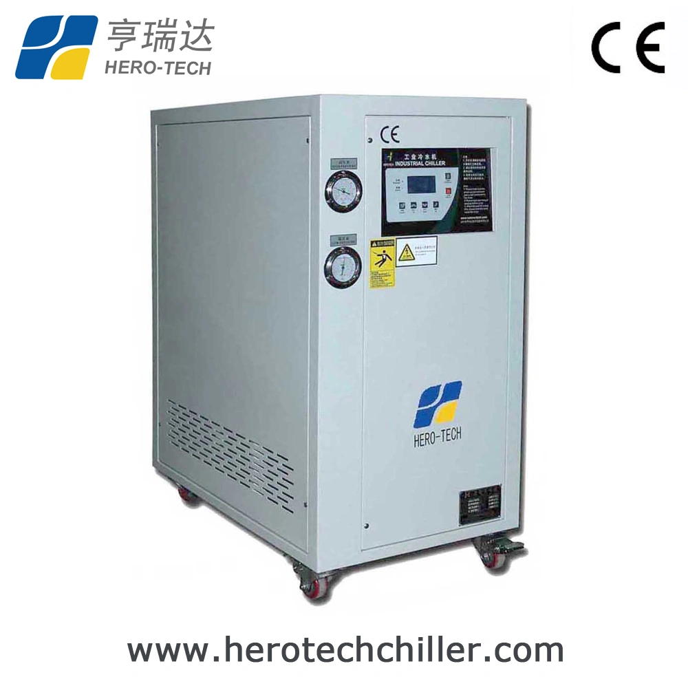 Ce Certified 5kw/5tr Water Cooled Portable Water Chiller for Extrusion Machine