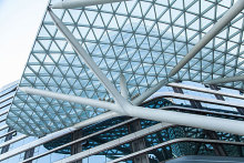 Rainshed frame powder coating