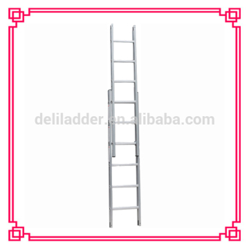 2 sections Aluminum Extension Folding Ladder/aluminum ladder making