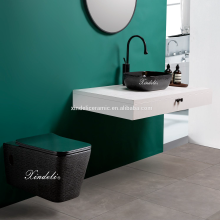 Modern Luxury Wall Hung Bathroom Sets: Sink, Toilet & P Trap Combos