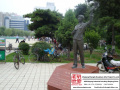 Escultura de bronce de arte al aire libre