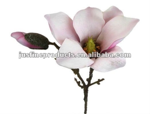 17"H Artificial Magnolia Pick, Silk Magnolia, Artificial Magnolia, Silk Flower