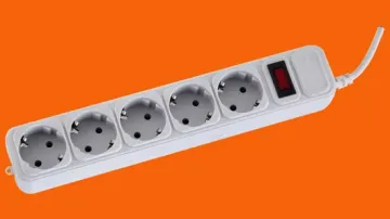 5 Gang Group Sockets with Surge