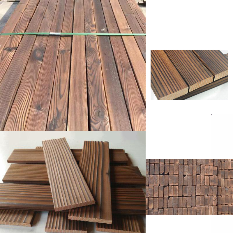 environmental protection deep carbonized maple wood/Carbonized Wood Flooring