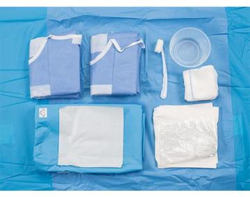 Disposable Sterile Surgical Angiography Drape Pack