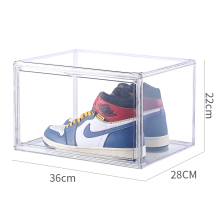 2022 New Top Sale Clear Magnet Plastic Shoe Boxes