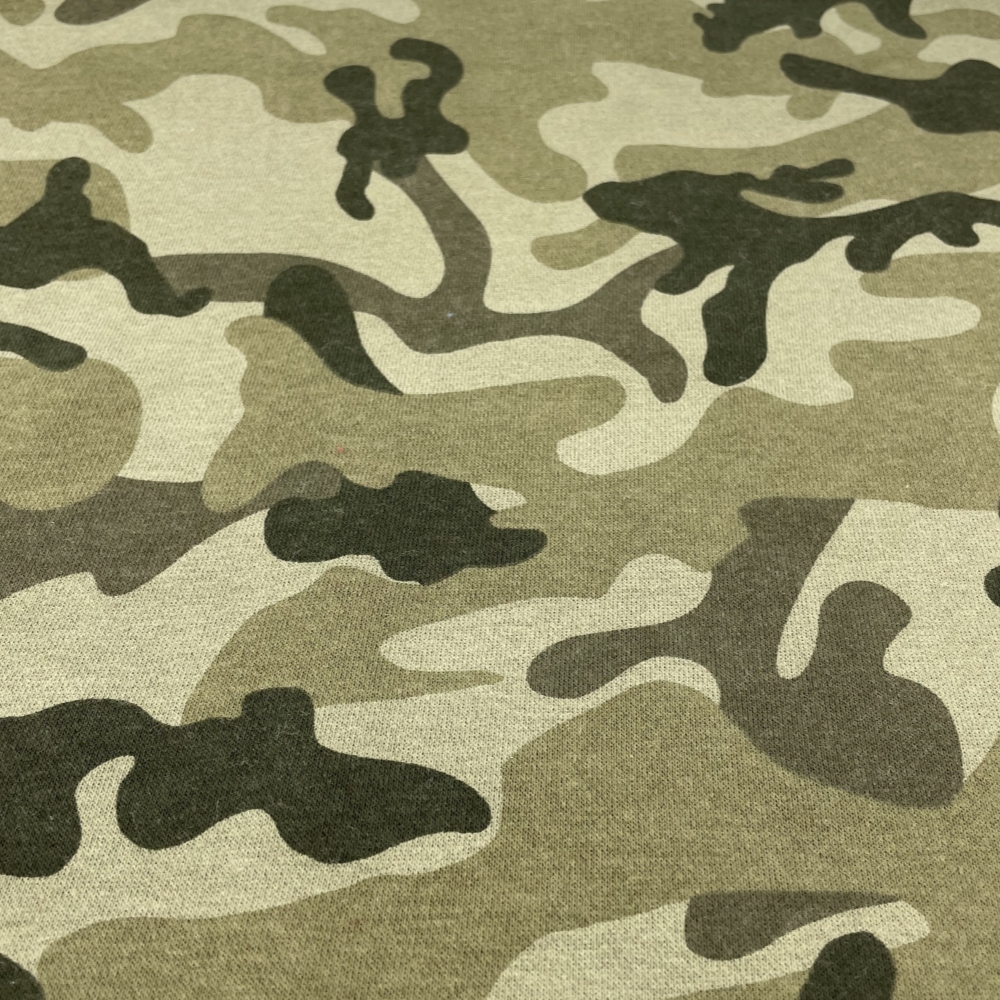 Tecido de algodão com padrão de camuflagem Camouflage Pattern Cotton Blend Fabric