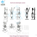 Custom borosilicate glass reactor system