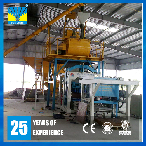 Concrete Paver Machine, Automatic QT8