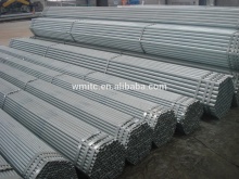 pre-galvanized round tubes
