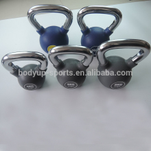Chrome Handle PU Kettlebell/Premium kettlebell