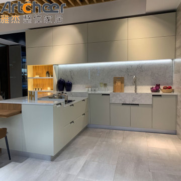 Modern Design L Shape Kitchen Cabinets - Ready to Assemble, In Stock & On Sale