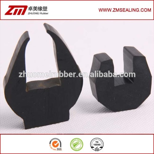 U Rubber Glazing Extrusion