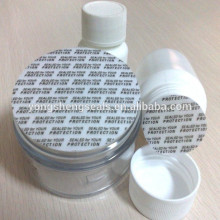 Pressure sensitive seal liner for our containers