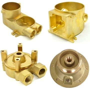 Hydraulic part brass investment casting