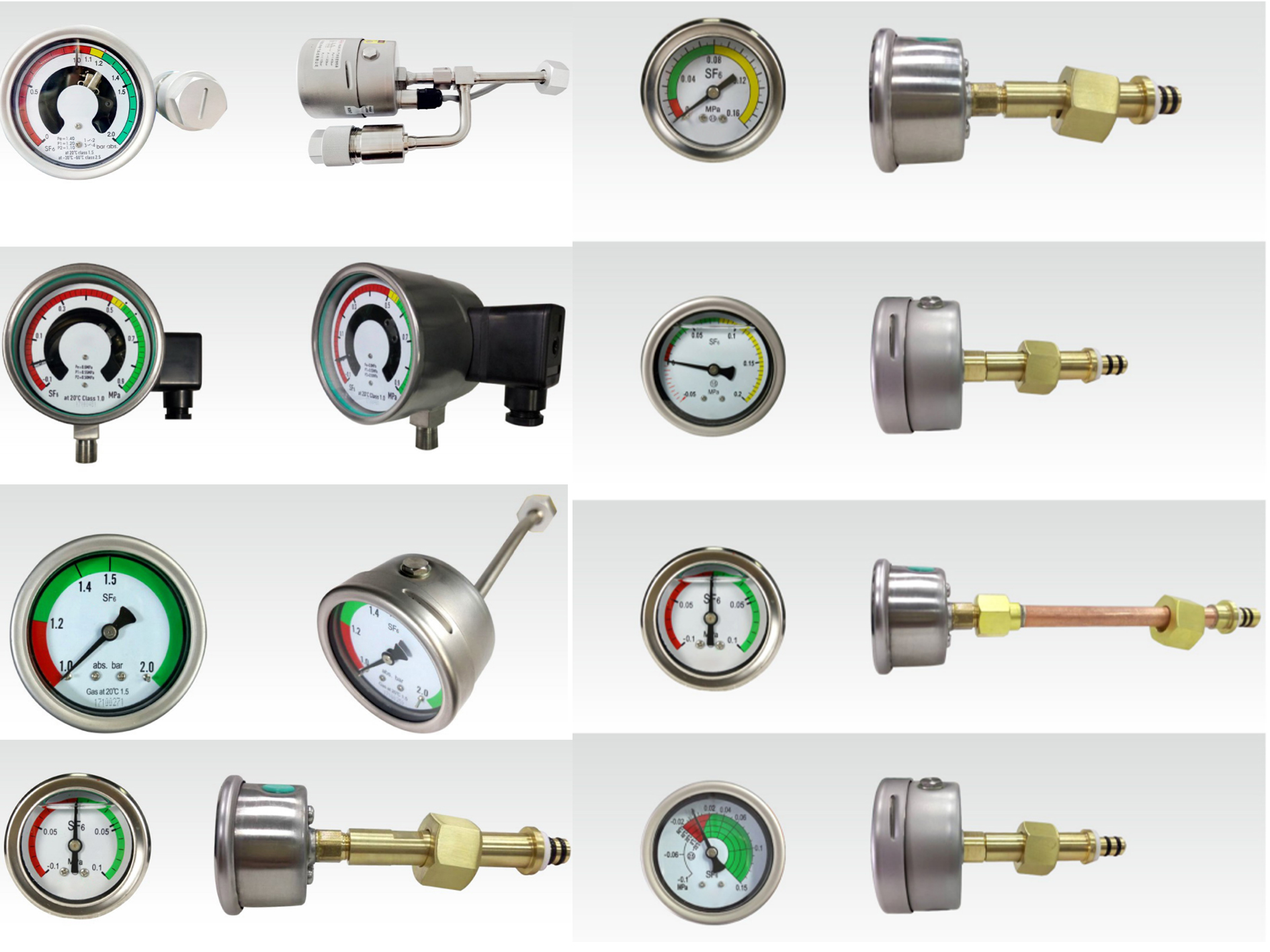 IP 65 impact resistance monitor sf6 gas analyzer gas density relay for RMU switchgear