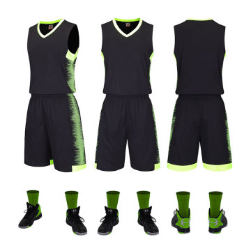 2019 Novo uniforme de basquete de design