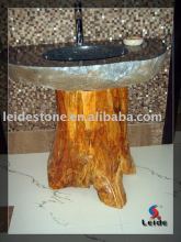 art stone pedestal basin