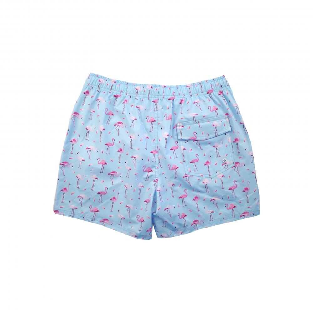 Summer Swim Print Print Stretch Men&#39;s Beach Shorts