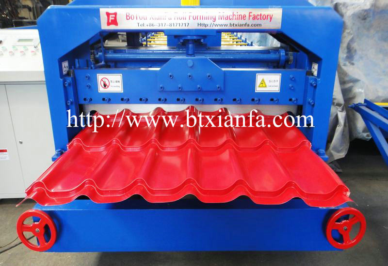 steel roof tile forming machine 4