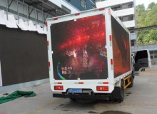 full color led truck display