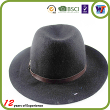 Hat Winter Embroidery LOGO Your Winter Felt Hat Wool Fedora Hat