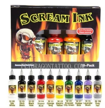 Scream Tattoo Ink
