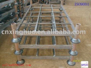 warehouse stackable steel pallets