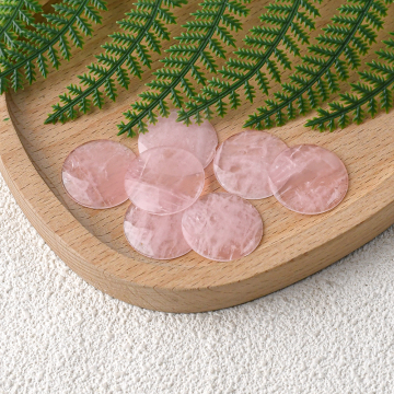 Rose Quartz Round Shape Natural Pink Quartz