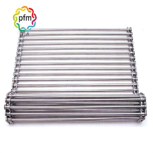 High-Temperature Resistant Rod-Shaped Metal Conveyor Belt for Food Cleaning
