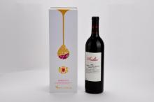 Luxury White Folding Wine Packaging Paper Box