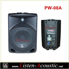 08 inch Professional Stage acoustic speakers with digital amplifier PW-08A