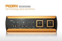 desk top media hub extends printer port connector