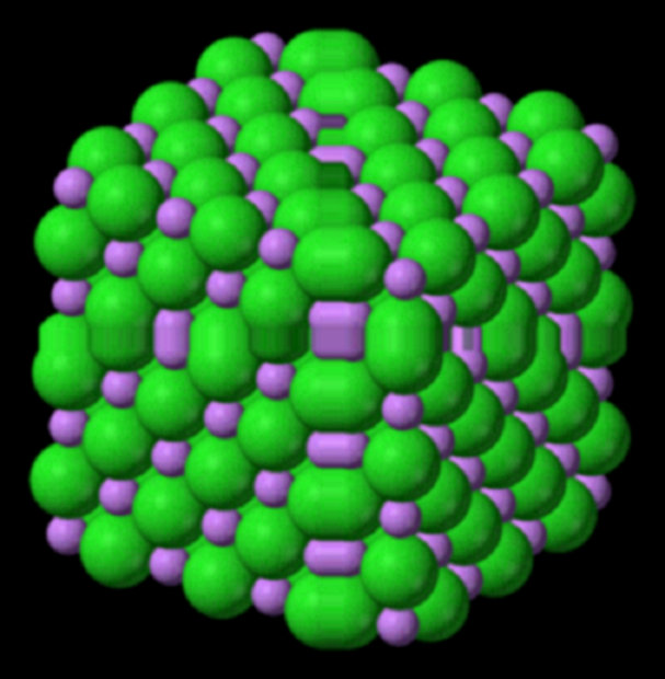 Lithiumchloridfarbe beim Verbrennen