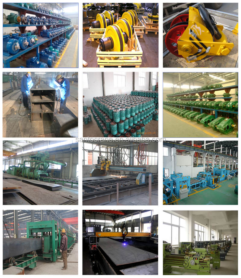 1Ton 2Ton 3Ton 5Ton 10Ton 15Ton 20Ton Electric Single Girder Gantry Crane With Hoist