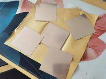 Tungsten-copper alloy sheet accepts customization