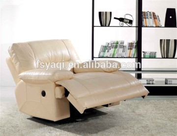 Sectional sofa style electric recliner sofa remote control