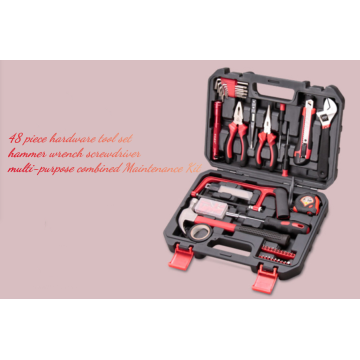 48 piece hammer wrench screwdriver combination repair kit