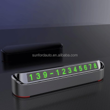 Car Parking Card: Phone Number, License Plate, and Parking Accessories