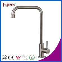 Fyeer Cheap Cold Only 304 Stainless Steel Kitchen Tap