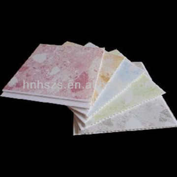 False Ceiling Designs Colored PVC Wall Tile Board