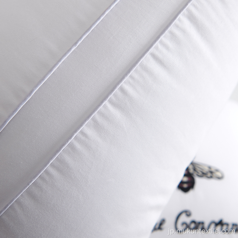 新しい到着の柔らかいポリエステルの安い卸売ホテルの枕