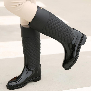 Rain boots woman Martin boots snow boots waterproof motorcycle boots high boots rain boots long tube shoes botas lluvia mujer