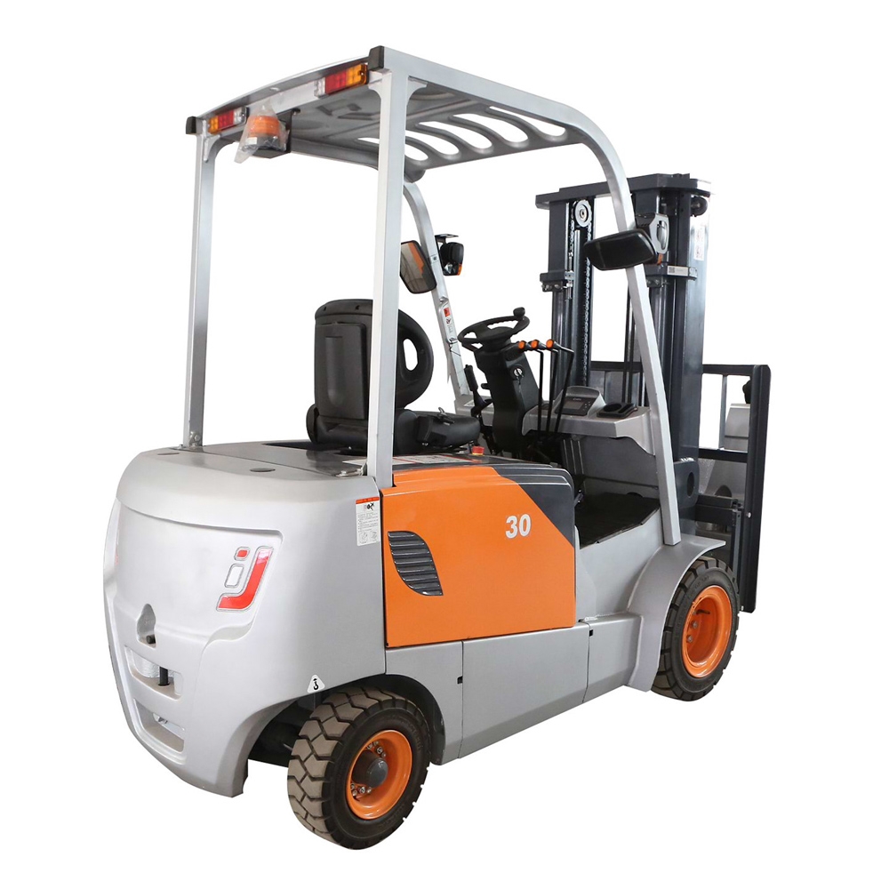 3000kg electric counterbalance forklift large capacity