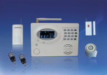 Intelligent Gsm Alarm System With Color Lcd Display 8 Wireless Zone