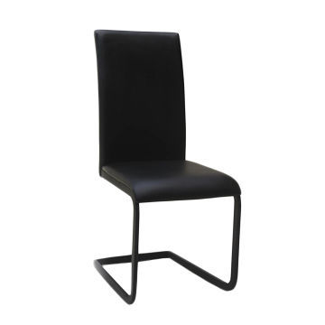 KD Structure Dining Chair, Steel with Powder-coated Leg, One Container Fill 2,000pcs