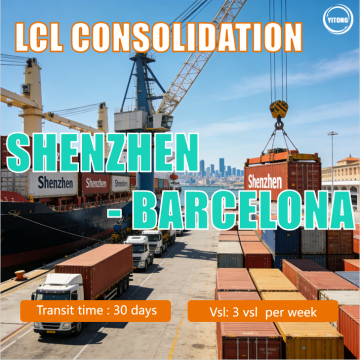 Shenzhen to Barcelona Spain LCL Consolidation