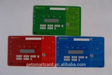 Free Sample High Quality paper scratch card