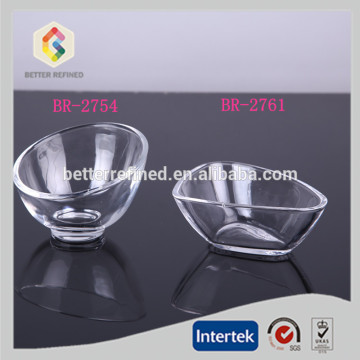 glass clear candy dish